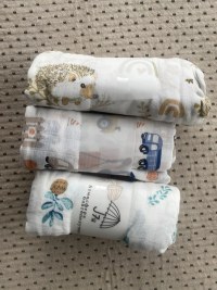 Детские муслиновые пеленки 110×120 см купить комплект 3 шт.