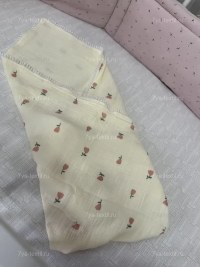 Плед детский муслиновый для новорожденных 490850126