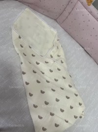 Плед детский муслиновый для новорожденных 492706076