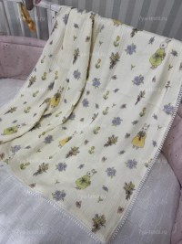 Плед детский муслиновый для новорожденных 492708017