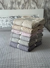 Покрывало хлопковое 150x200 см пыльно-розовое купить