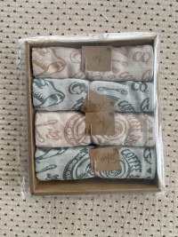 Полотенца кухонные жаккардовые 40х60 см, набор 4 шт — подарок