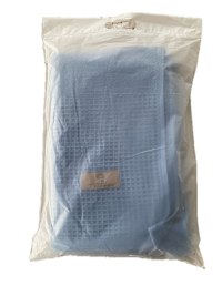 Полотенце супер баня 80×160 см махра с вафлей синее купить