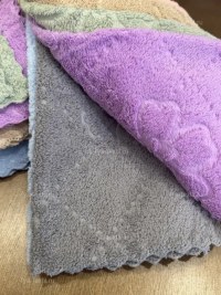 Салфетки из микрофибры 25×25 см – набор 6 шт. с цветочным узором | 7Я «Атмосфера Благополучия»