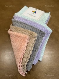 Салфетки из микрофибры 30×30 см купить | Набор 5 шт. 7Я Атмосфера Благополучия