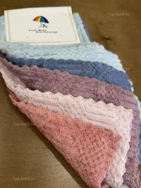 Салфетки из микрофибры 30×30 см – набор 5 шт. для уборки | 7Я «Атмосфера Благополучия»