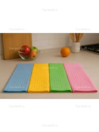 Салфетки из микрофибры 30×40 см, 4 шт | 7Я Атмосфера Благополучия